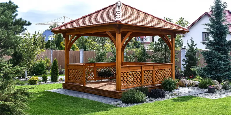 Altany jak ozdobić pawilon ogrodowy?