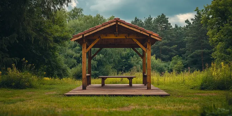 Jaka deska na dach altany?