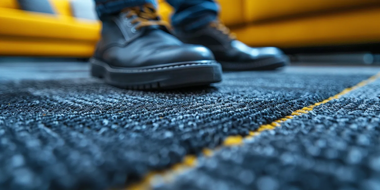 Usługa chemicznego prania wykładzin biurowych